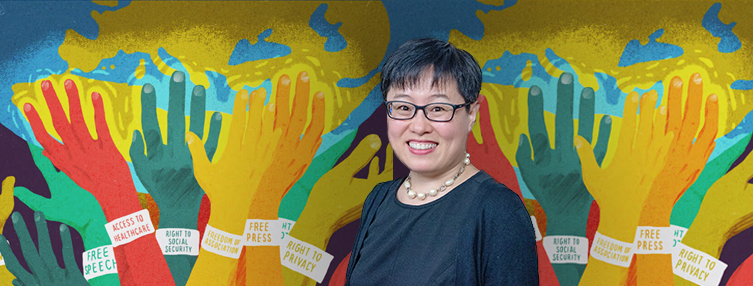 Qin Gao (Photo by the Communications Office) Qin Gao photo