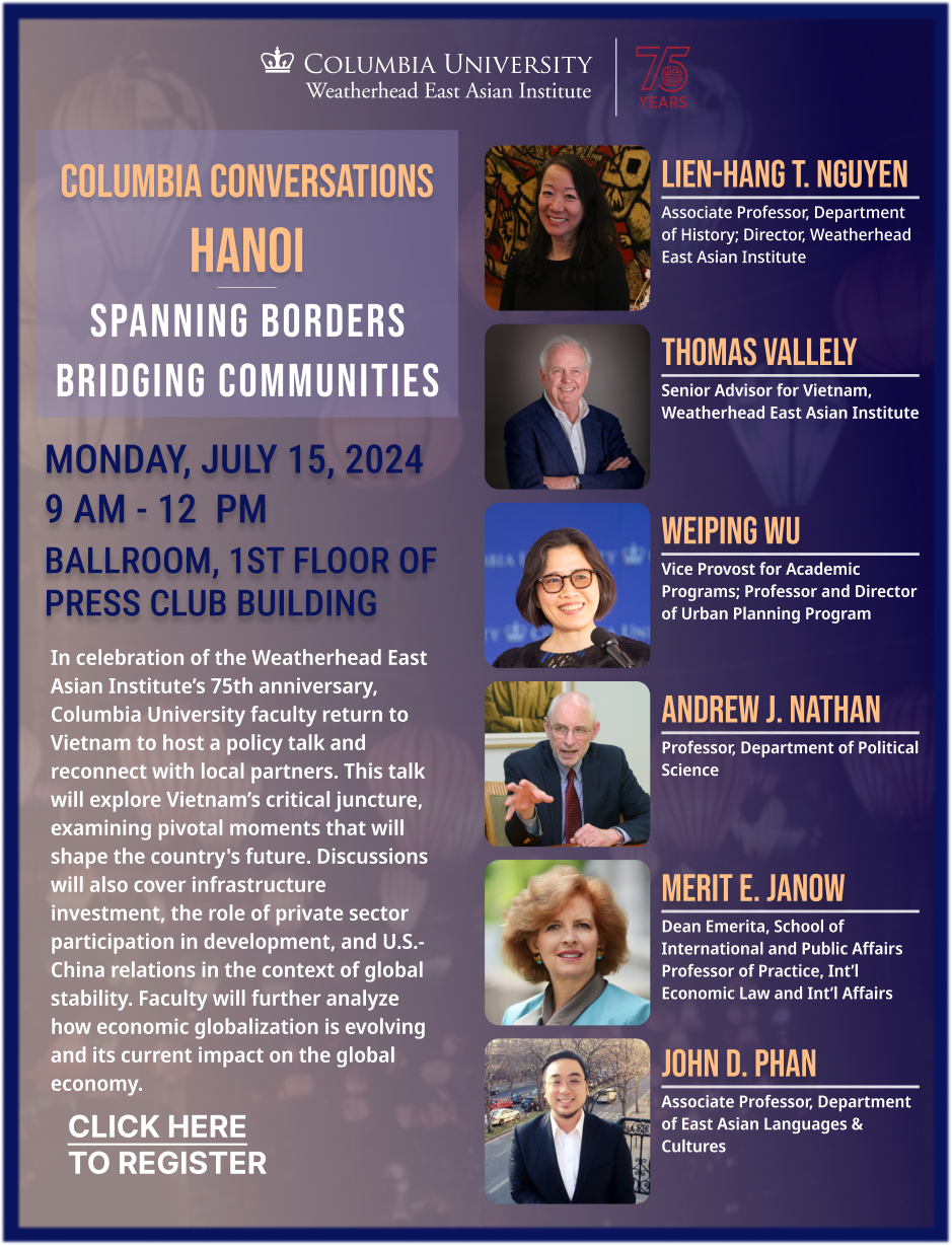 Columbia Conversations Hanoi