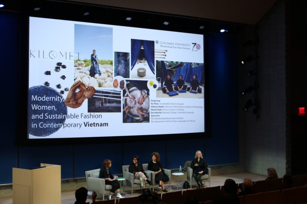 Vu Thao, Dorothy Ko, John Phan, and Hazel Clarke discuss Modernity, Women, and Sustainable Fashion in Contemporary Vietnam