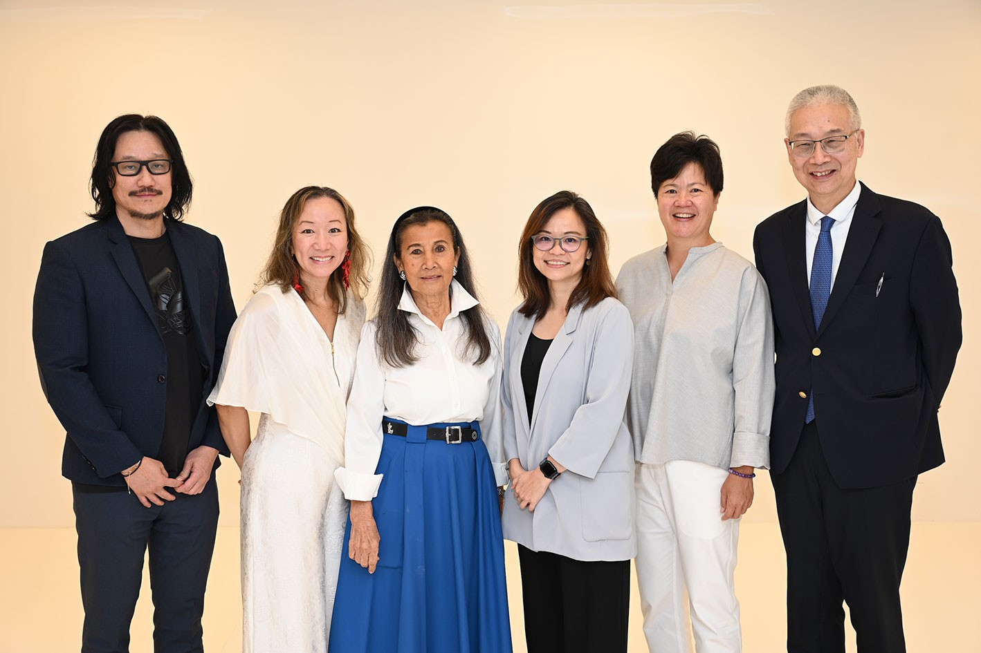 L to R: Tony Bui, Lien-Hang T. Nguyen, Nunthinee Tanner, Natalie Pang, Daryl Yeap, and Jim Cheng in Bangkok on Feb. 20, 2025 