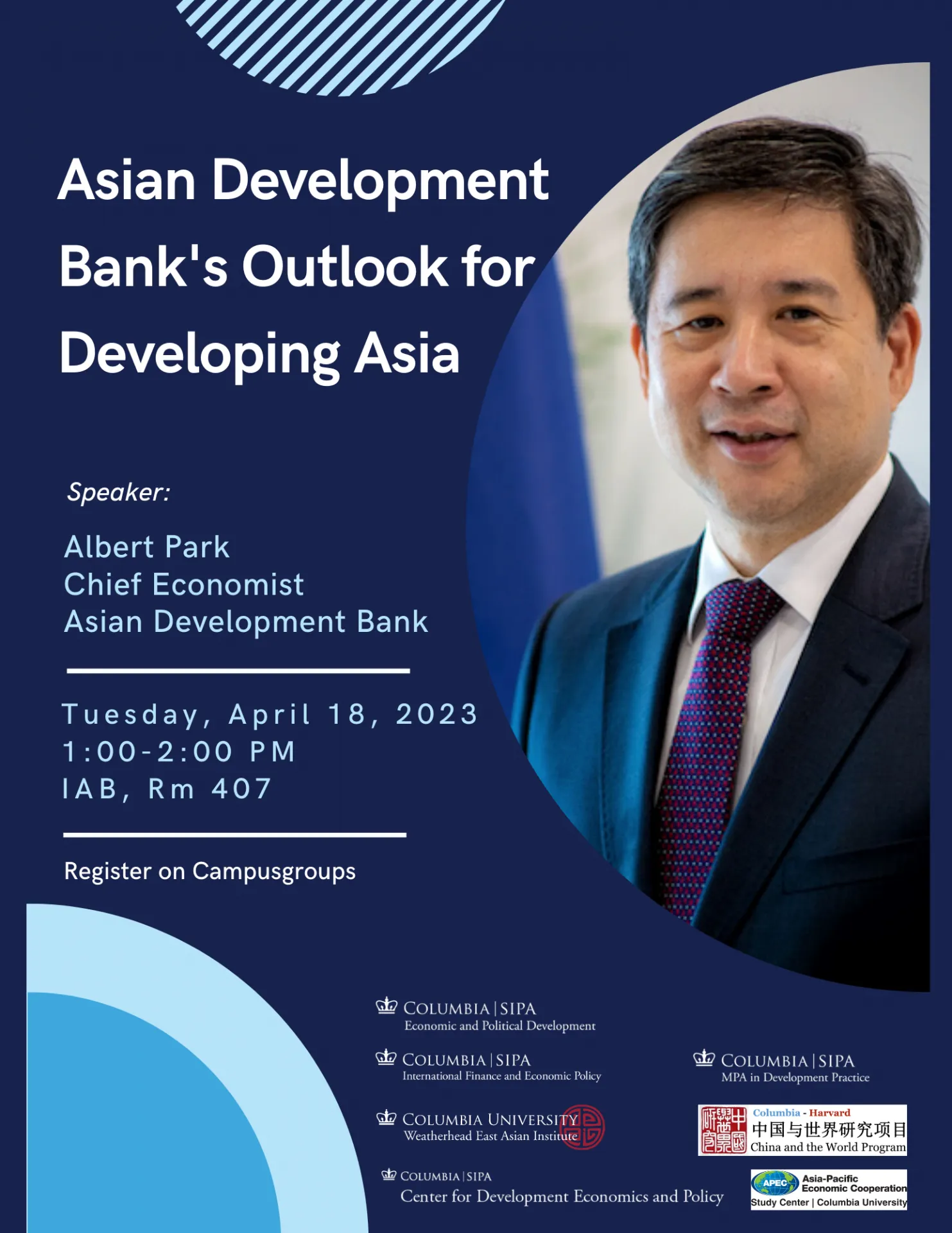 Poster of event