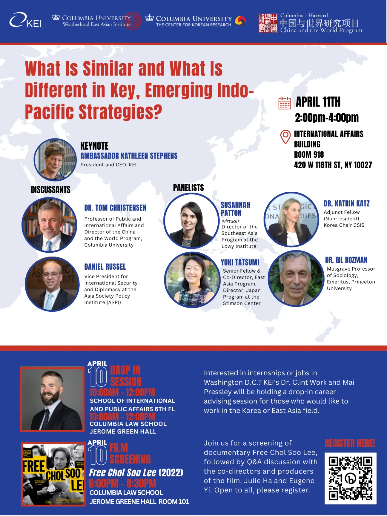 Poster of event