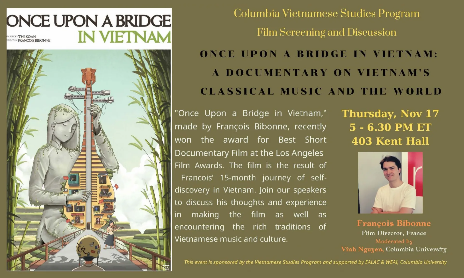 Event poster
