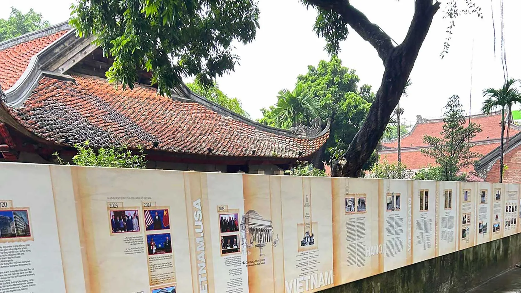 Temple of Literature–Quốc tử giám in Hanoi on Nov. 3, 2025