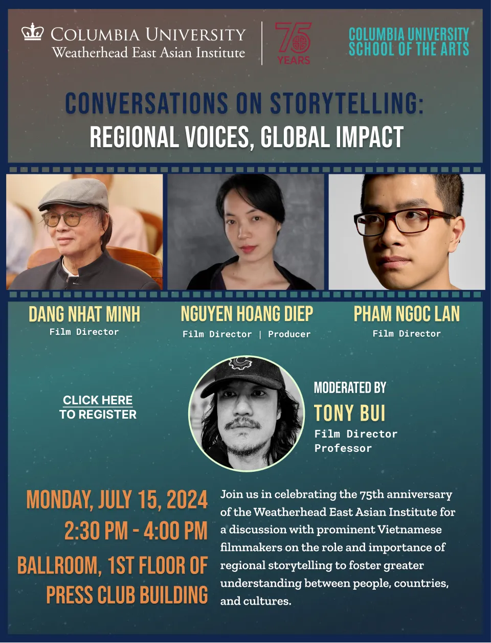 Conversations on Storytelling: Regional Voices, Global Impact