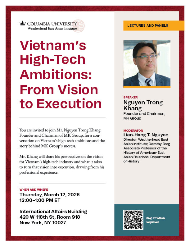 "Vietnam's High-Tech Ambitions" flyer