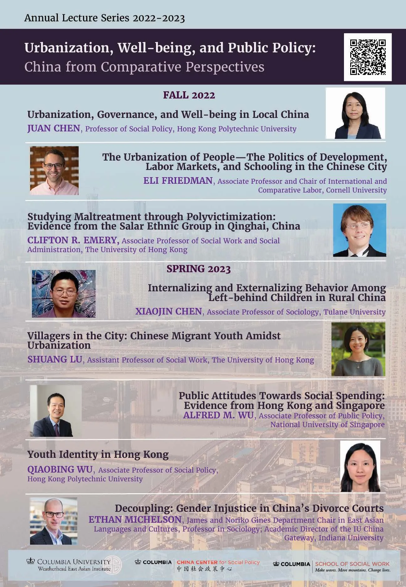 2022-2023 lecture series poster