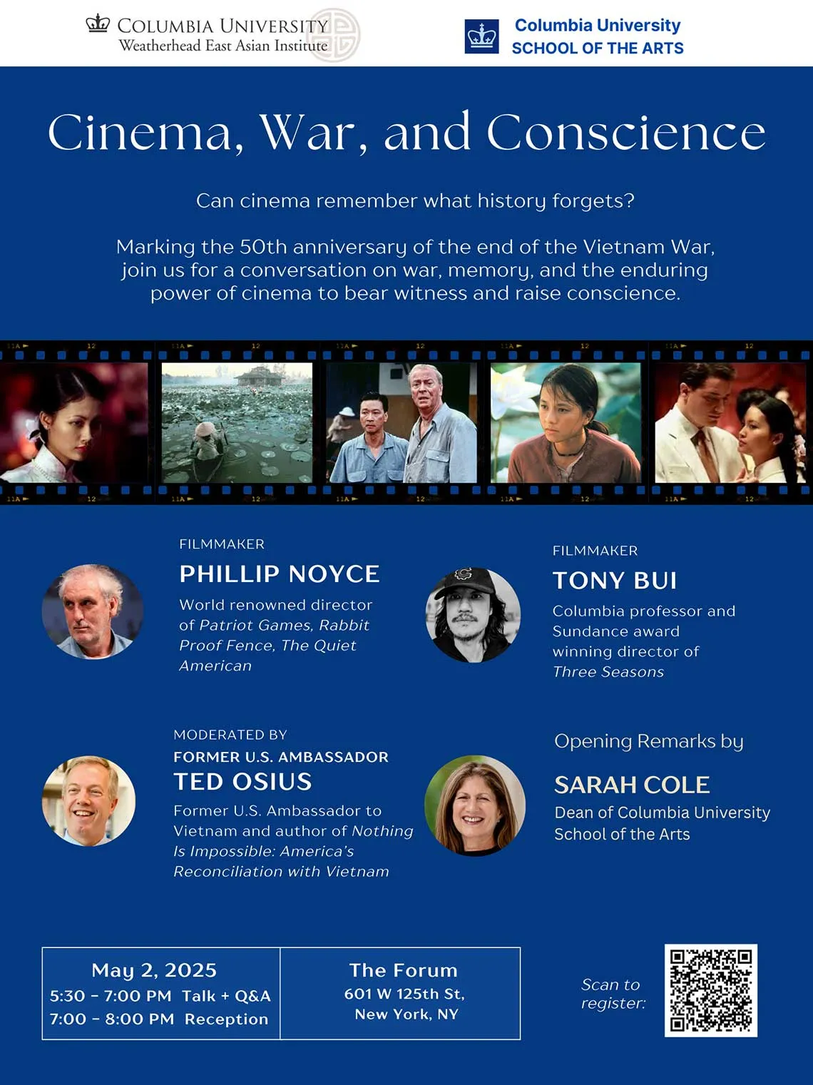 Cinema, War, and Conscience flyer