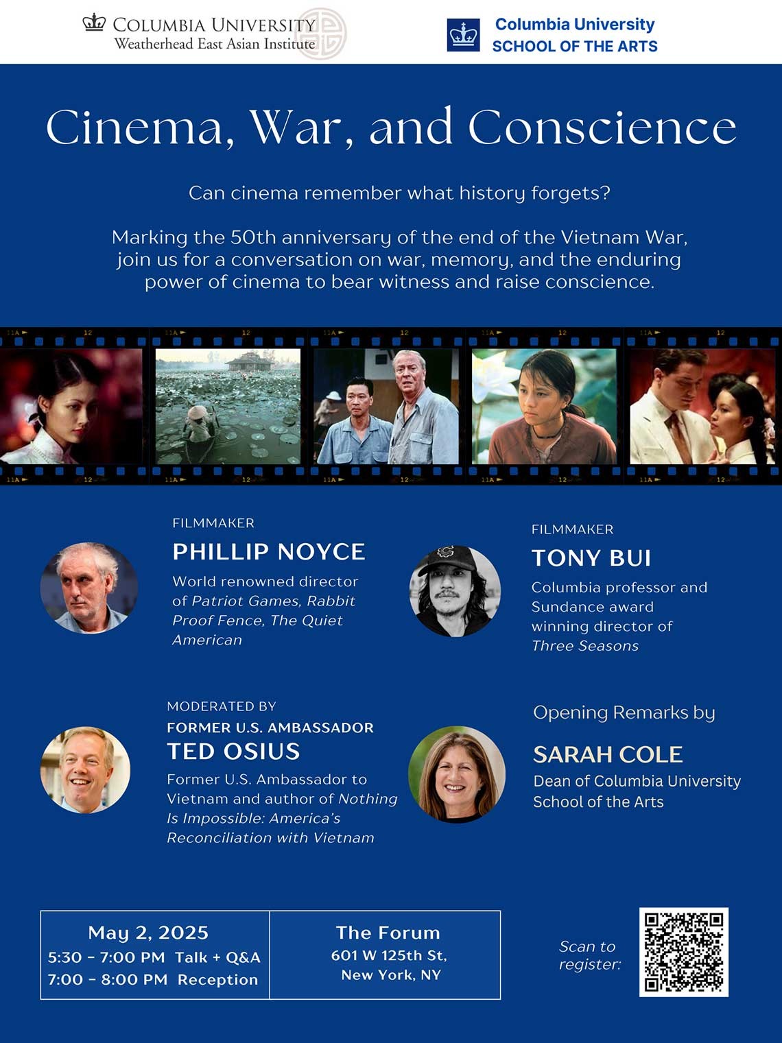 Cinema, War, and Conscience flyer