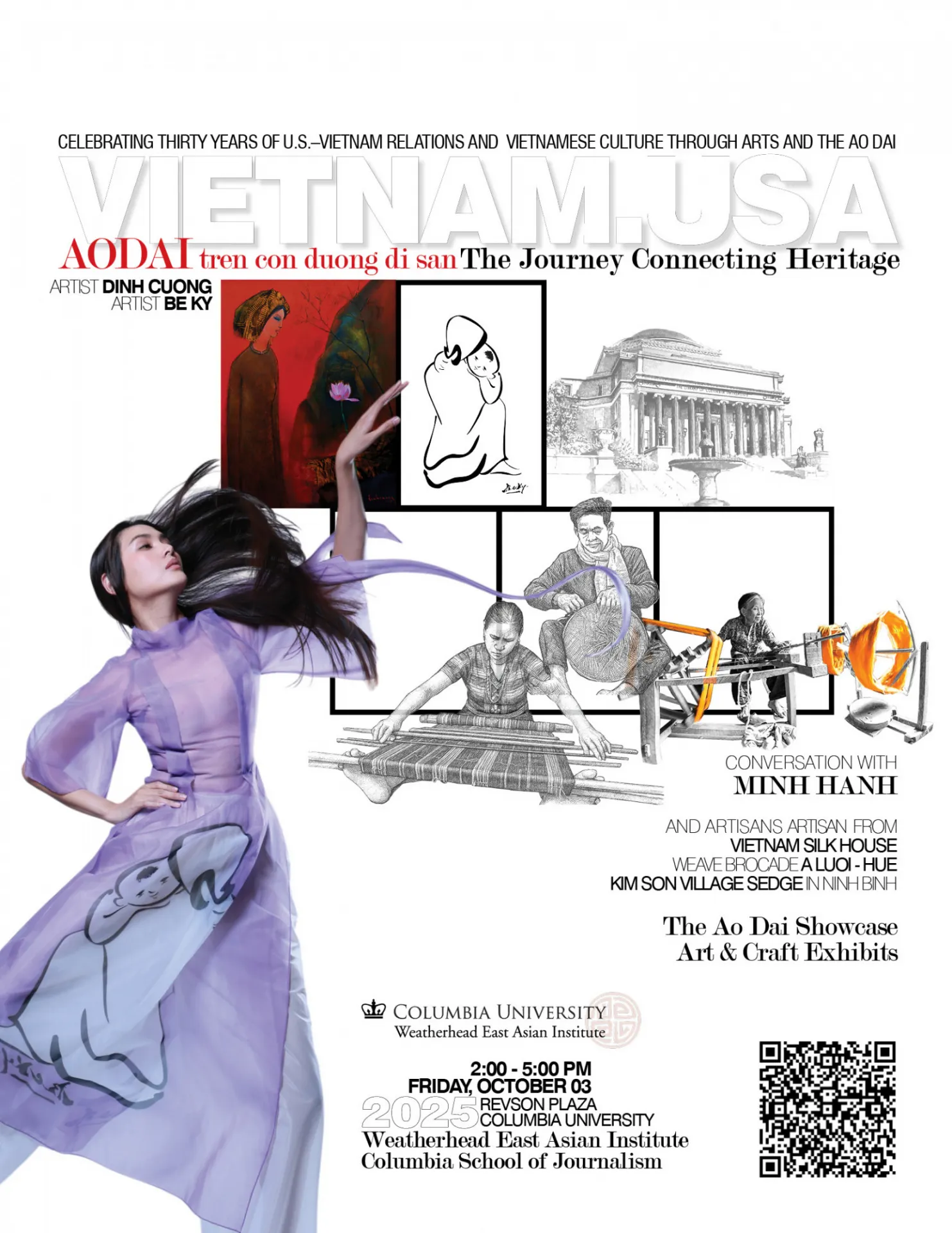 Oct. 3, 2025 "Journey Connecting Heritage" flyer