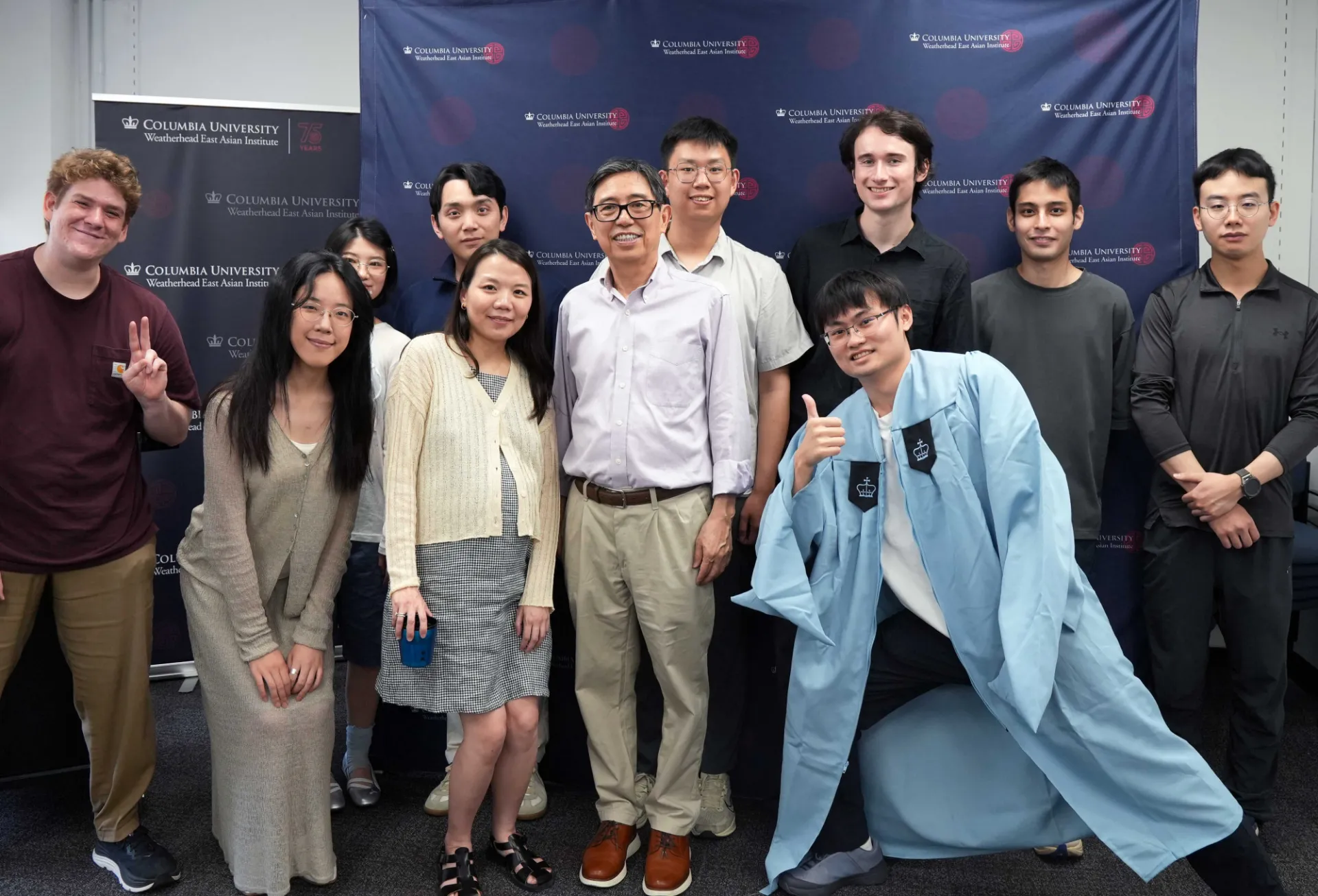 MARSEA students with Sau-yi Fong and Xiaobo Lu, 5/18/26