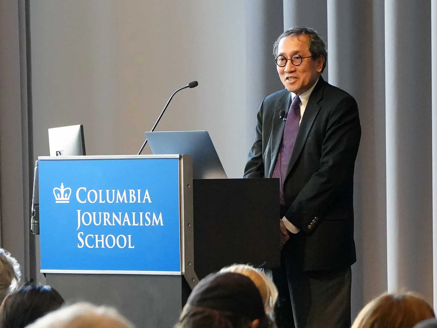 Bilahari Kausikan at Columbia University on April 8, 2025