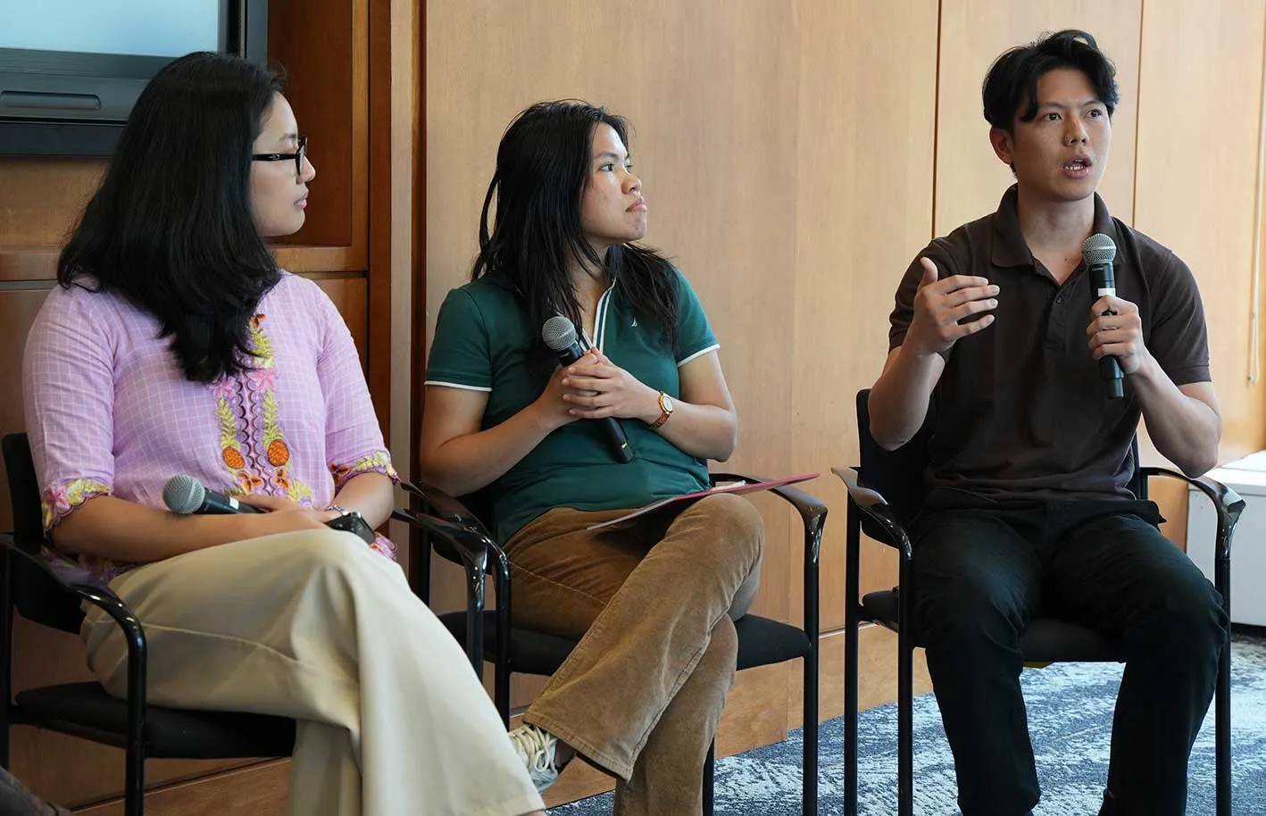 Q & A session with contributors at the APAC Journal launch event