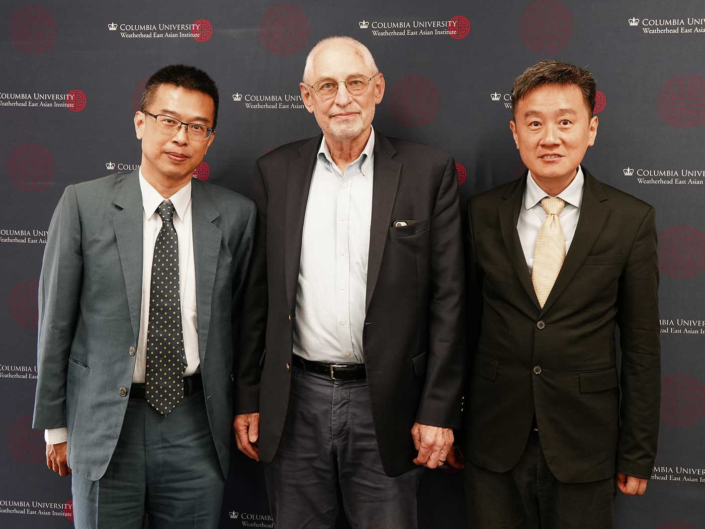 L to R: James Chou, Andrew J. Nathan, and John Fanchiang