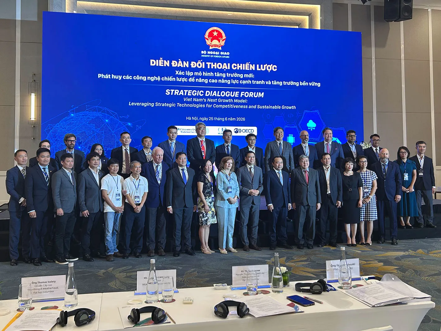 Strategic Dialogue Forum in Hanoi on June 25, 2026.