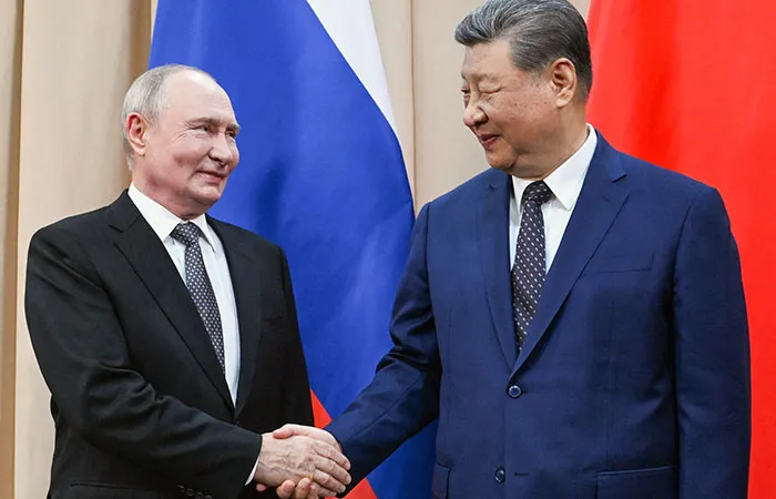 Vladimir Putin and Xi Jinping, Aug. 31, 2026
