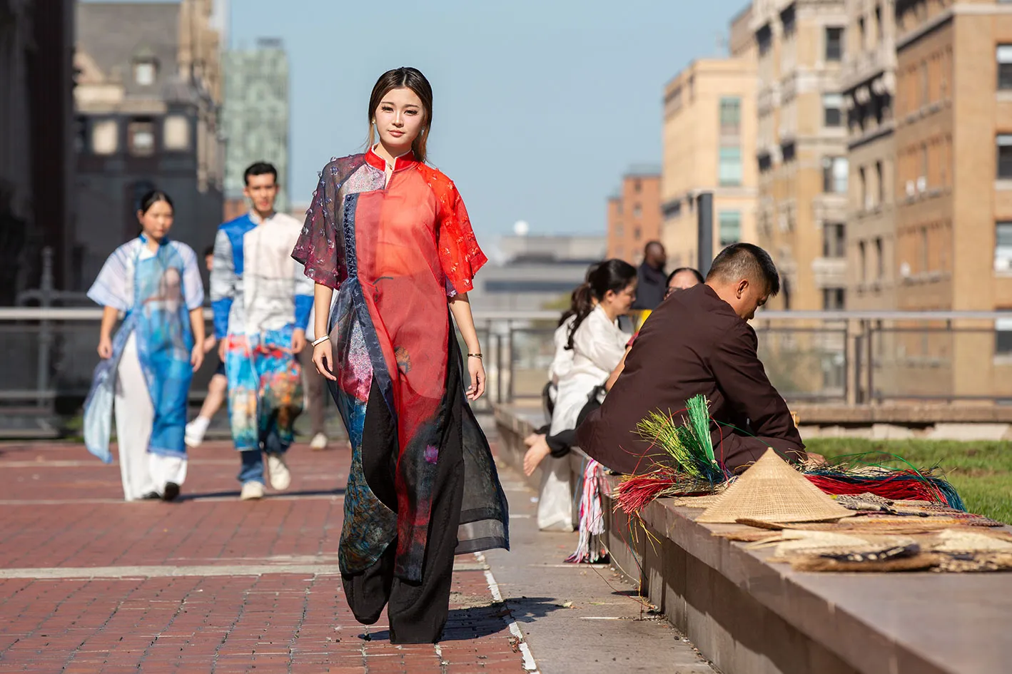 Minh Hanh Columbia fashion show, 10/3/25