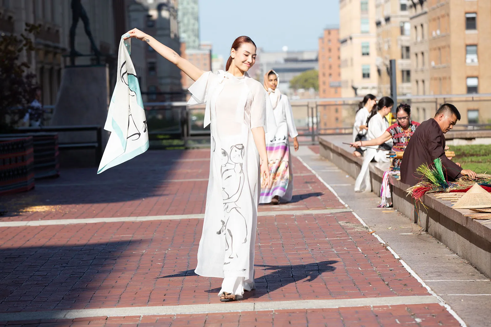 Minh Hanh fashion show at Columbia University, 10/3/25