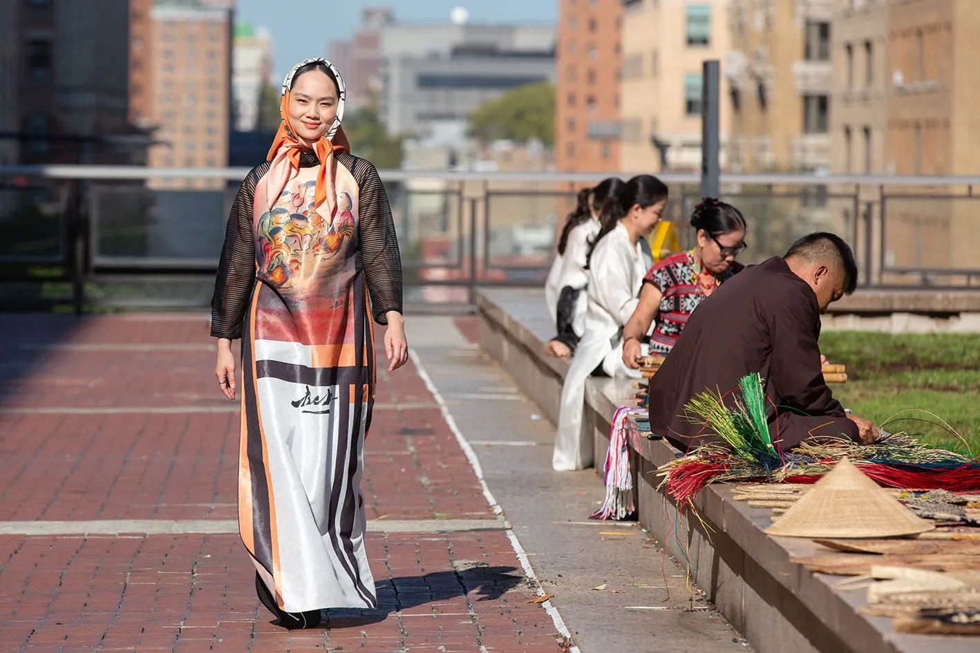 Minh Hanh fashion show at Columbia University, 10/3/25