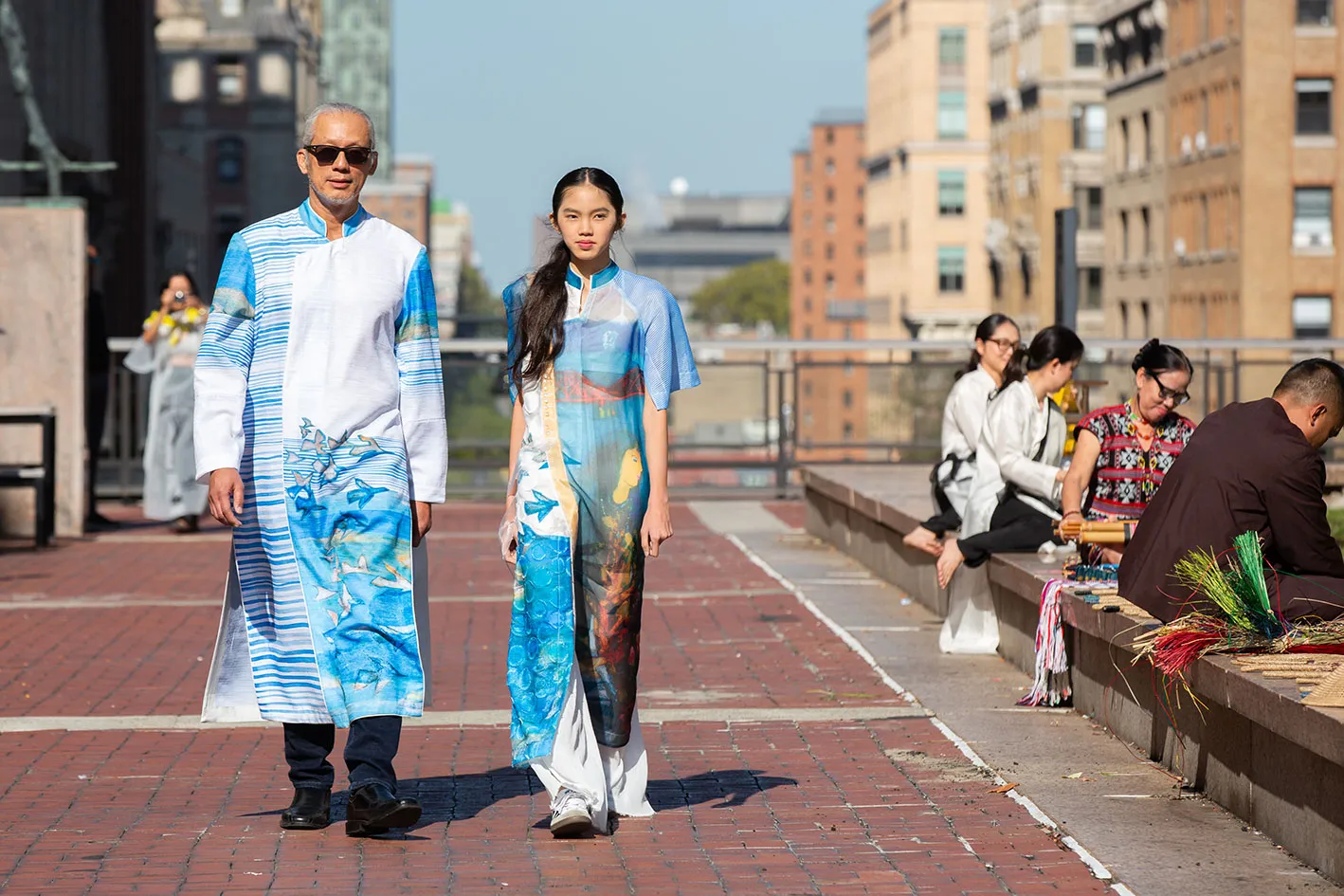 Minh Hanh fashion show at Columbia University, 10/3/25