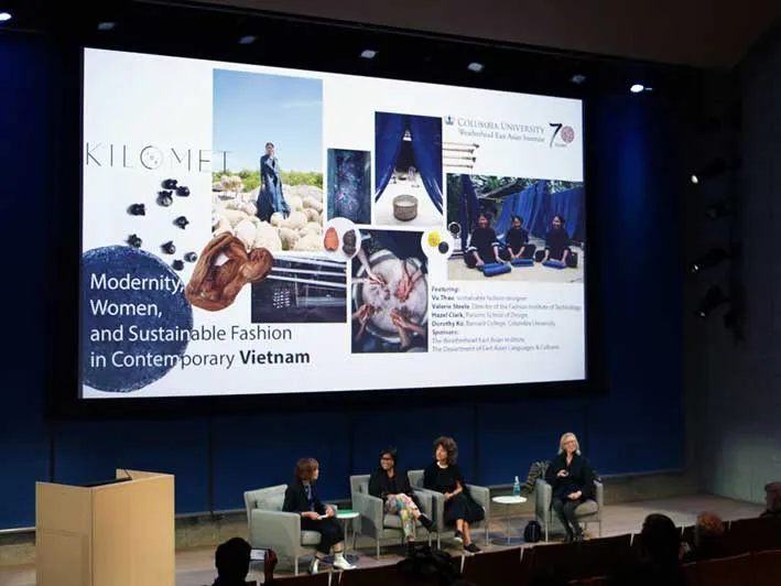 "KILOMET109: Women, Modernity, & Sustainable Fashion in Contemporary Vietnam" panel 